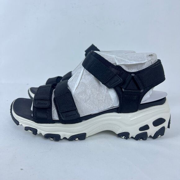 Skechers D'Lites w/ Yoga Foam | Black | Women's 7 - Picture 5 of 10